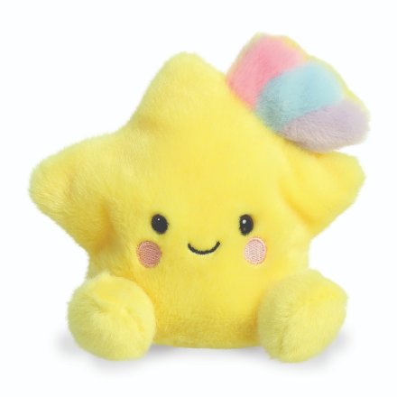 A soft and cuddly palm pal star soft toy
