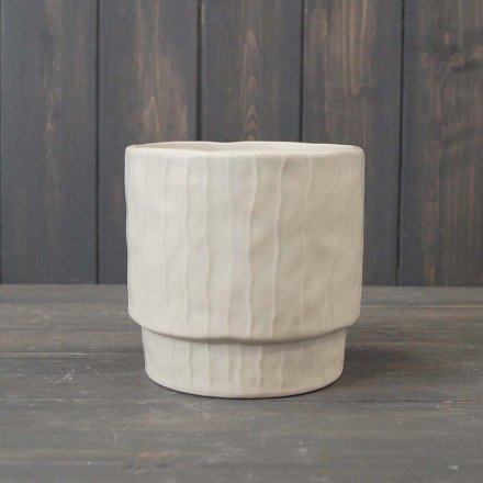 (12cm) Medium Glazed Pistachio Pot 