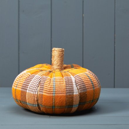Fabric Pumpkin (19cm)