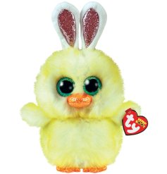 A super adorable yellow chick TY soft toy