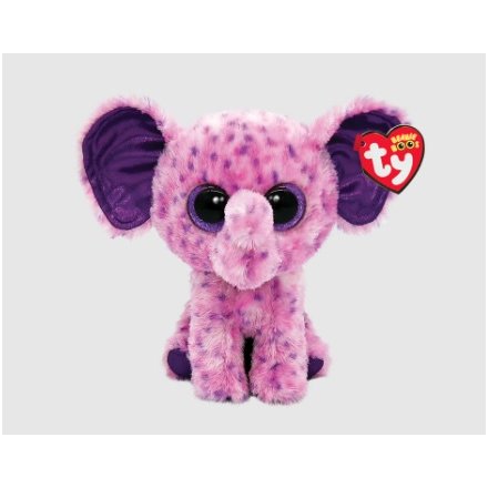 Eva Elephant Beanie Boo TY Soft Toy 20cm