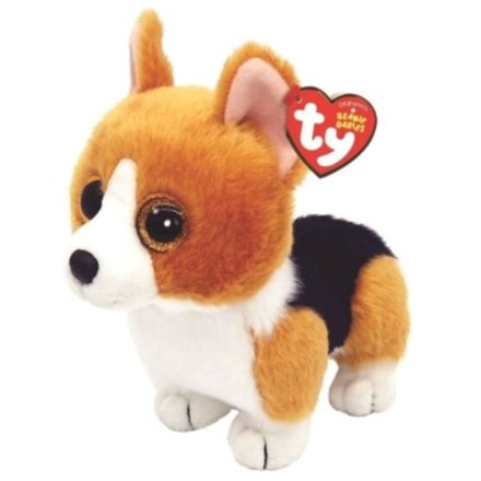 8in Colin Dog Beanie Boo Soft Toy