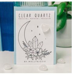 Manifesting, meditating and purification. Treasure this crystal heart and benefit from the properties it contains. 