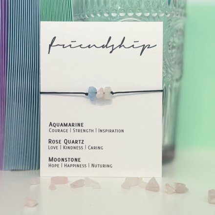 Friendship - Adjustable Crystal Bracelet