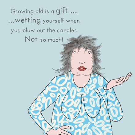 Wetting Yourself Greetings Card