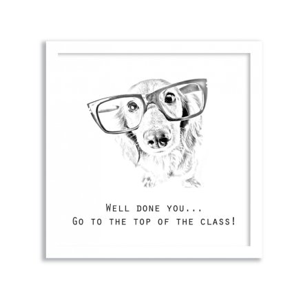 Top of the Class Greetings Card, 15cm