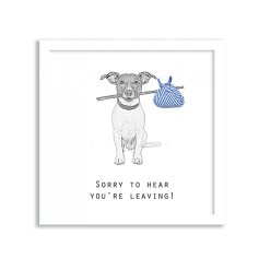 The perfect leaving card for a friend or colleague