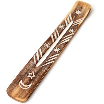 A beautifully carved incense holder 