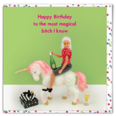 Magical Unicorn Greetings Card