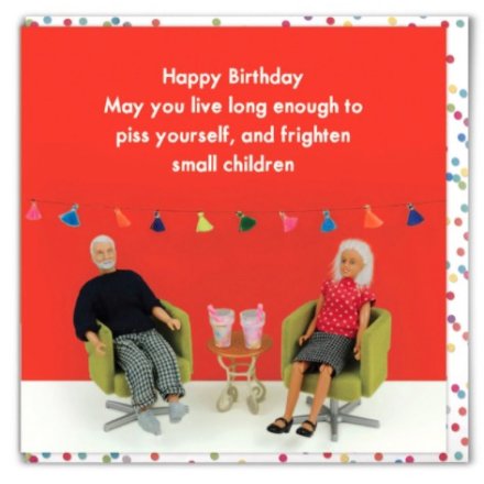 Happy Birthday Greetings Cards 15cm
