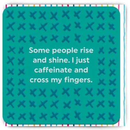 Rise and Shine Greetings Card, 14cm