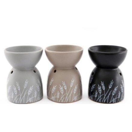 11cm Pampas Printed Wax Burner