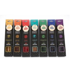 Create a tranquil space with this Sacred Chakra Incense pack