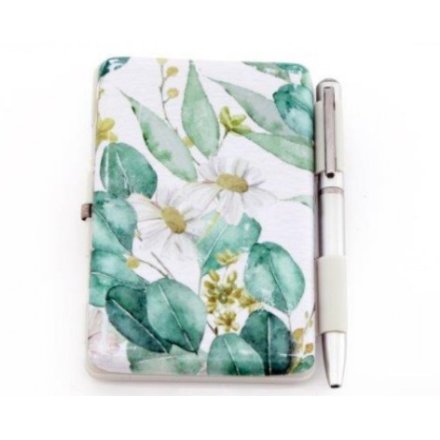 10cm Daisy Notebook & Pen