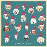 A festive christmas greetings card