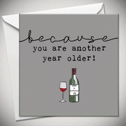 Another Year Older Card, 15cm