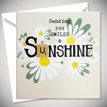 Smiles & Sunshine Card, 15cm