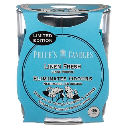 Linen Fresh Candle Jar