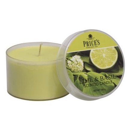 Scented Tin Lime & Basil