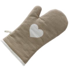A charming single oven glove