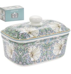 A charming ceramic butter dish