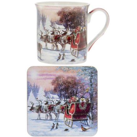 Magic of Christmas Mug & Coaster
