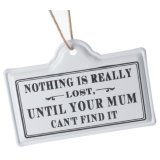 A simplistic and hilarious hanging plaque