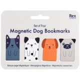 A fun set of 4 magnetic bookmarks