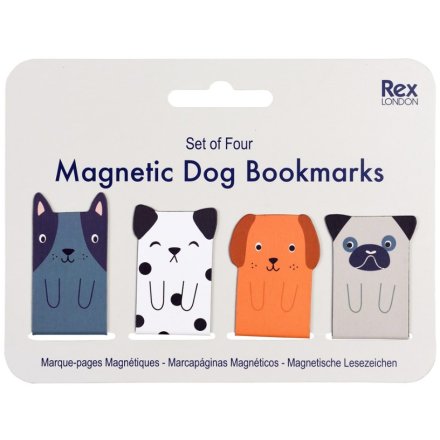 A fun set of 4 magnetic bookmarks