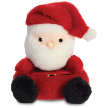 A super soft and cuddly Palm Pal Santa Claus 