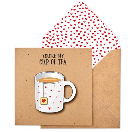 Krafty You're My Cup of Tea Card