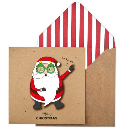 Krafty Christmas Santa Card
