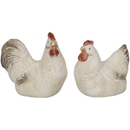 Chicken & Hen Ornament, 2a