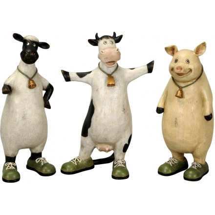 Country Sheep, Cow & Pig