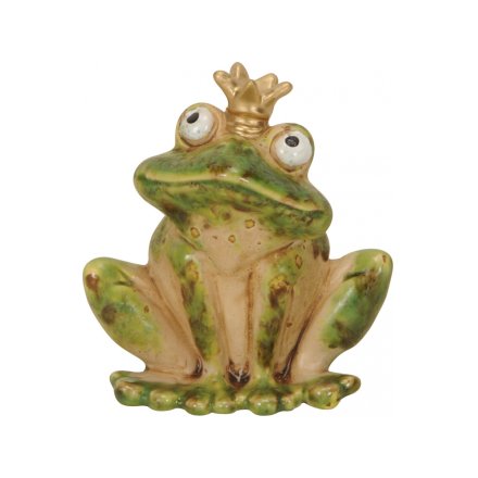 Frog With Crown, 8.5cm