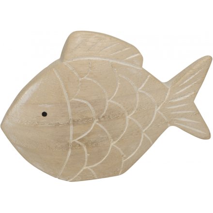 Wooden Fish, 16.5cm