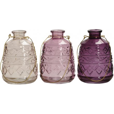 Purple Glass Lantern, 3a