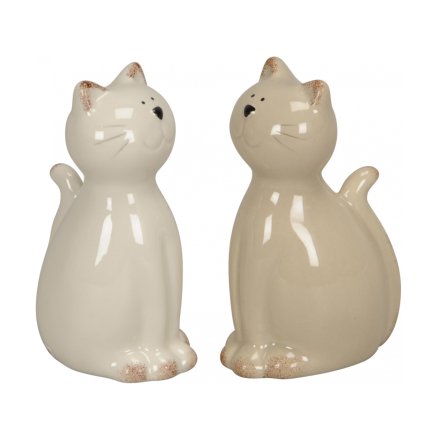 Cream Cat Ornaments, 2a