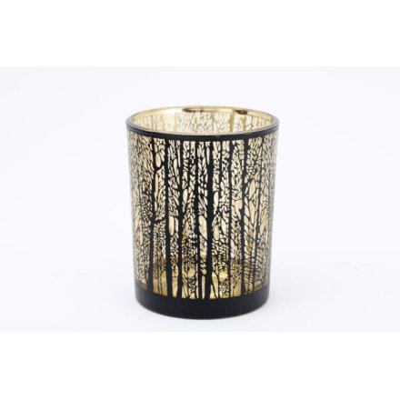 Trees Candle Holder, 12.5cm