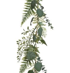 A full and fabulous mixed leaf garland in luscious green hues. 