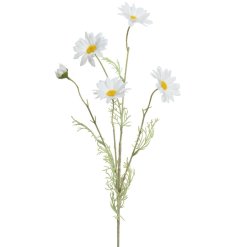 A fine quality artificial stem featuring an assortment of daisies. 