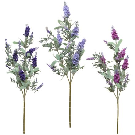 Lavender Spray Mix 68cm | 59837 | Interior Decor / Artificial Flowers ...