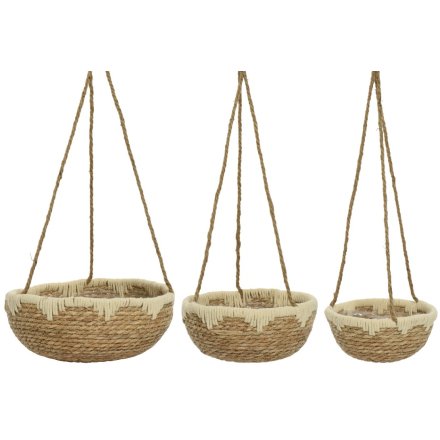 Grass Hanging Planters