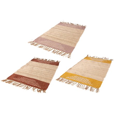 Sun Kissed Woven Rugs, Mix