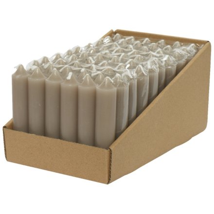 Taupe Candle Stick, 6 Pack | 60003 | Homeware / Candles & Fragrances ...