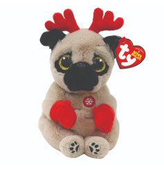 An adorable TY Beanie Boo soft toy with signature sparkling eyes.