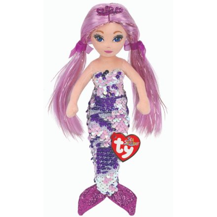 Lorelei Sea Sequin Mermaid TY, 10"