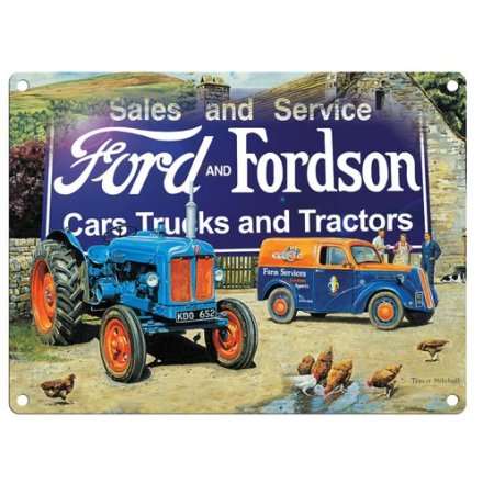 Ford & Fordson Metal Sign, 40cm