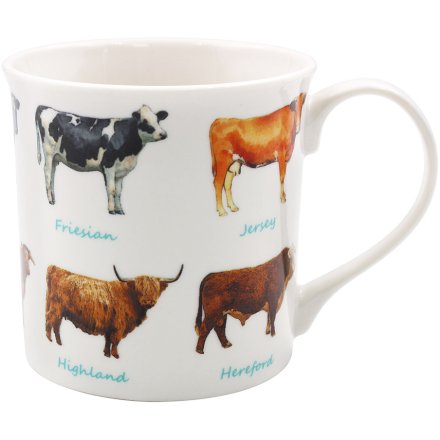Cow Mug, 12cm