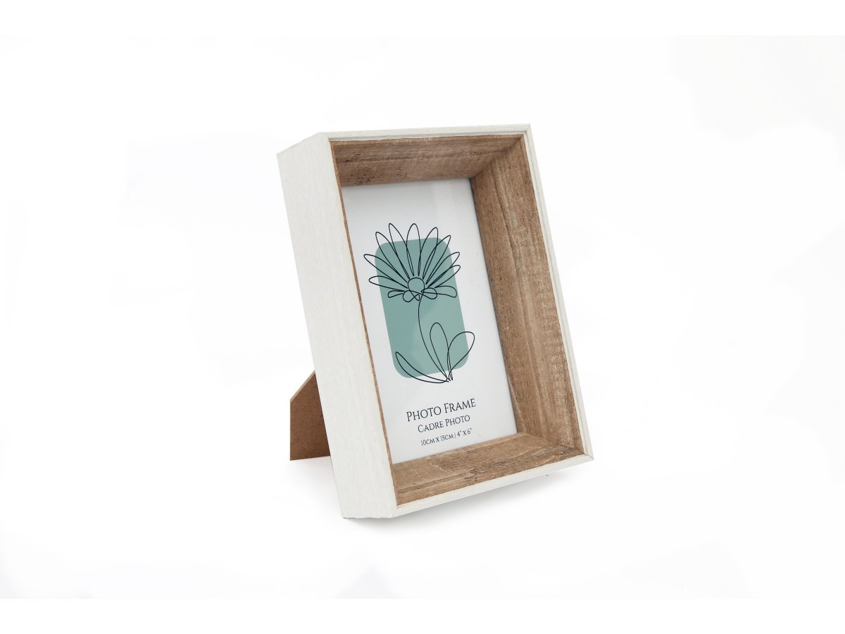 DA0046 / Wooden Box Frame, 4 x 6" 60106 Interior Decor / Photo